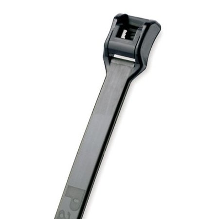 PANDUIT Cable Tie, 14.7"L, Nylon, Black, PK100 ILT4S-C0